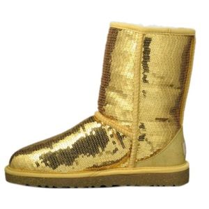 Gold Uggs authentic